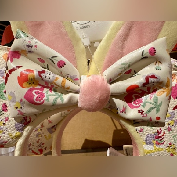 ⚡️2/$55~Disney Parks Rabbits Minnie Mouse Ears Headband NWT~OneSize - Picture 7 of 7
